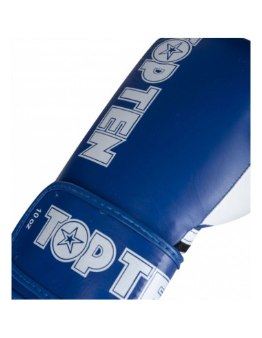Rękawice bokserskie top ten star-xlp 10 oz czerwone