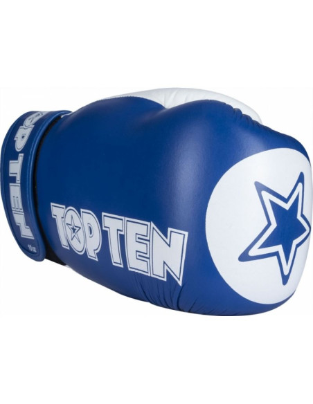 Rękawice bokserskie top ten star-xlp 10 oz czerwone