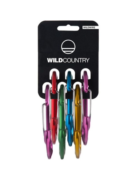 Zestaw karabinków wildwire rack 6 pack wild country