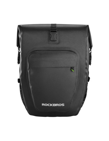 Torba na bagażnik rockbros as-001 wodoodporna 27 l - czarna