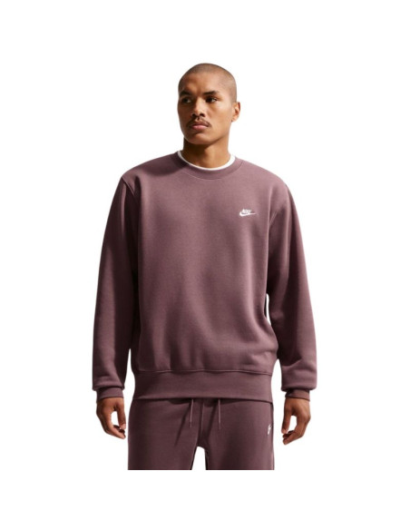 Bluza męska nike club bb brązowa fn3886 502 l