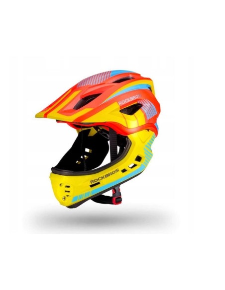 Rockbros kask dziecięcy tt-32soyb 48-53cm pomarań