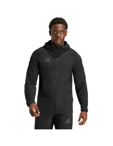 Kurtka męska adidas tiro 26 travel windbreaker czarna jm5539