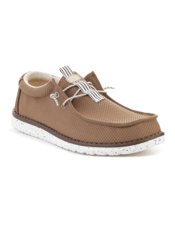 Heydude wally mesh neutrals malt brown/multi 45301-2mw