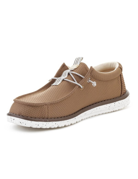 Heydude wally mesh neutrals malt brown/multi 45301-2mw