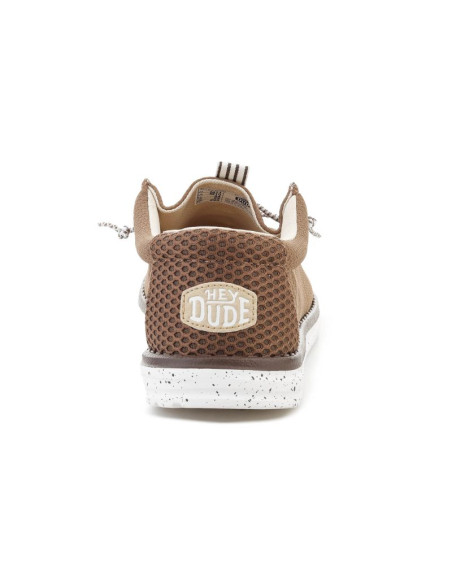 Heydude wally mesh neutrals malt brown/multi 45301-2mw