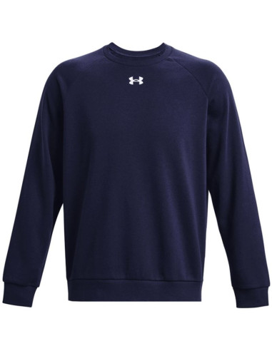 Bluza męska under armour rival fleece crew granatowa 1379755 410