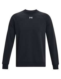 Bluza męska under armour rival fleece crew czarna 1379755 001 2