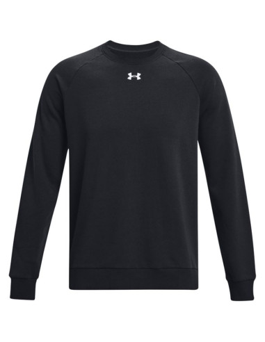 Bluza męska under armour rival fleece crew czarna 1379755 001