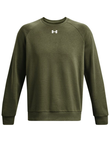 Bluza męska under armour rival fleece crew khaki 1379755 390