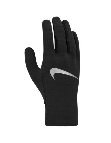 Rękawiczki męskie do biegania nike therma-fit czarne n1002980082 l