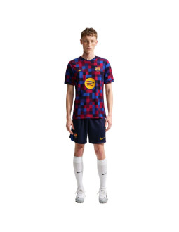 Koszulka męska nike fc barcelona home granatowo-bordowa ii1667 621 2