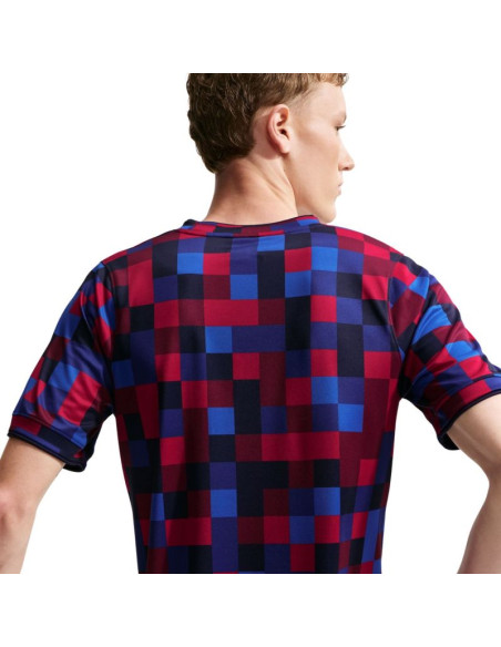 Koszulka męska nike fc barcelona home granatowo-bordowa ii1667 621