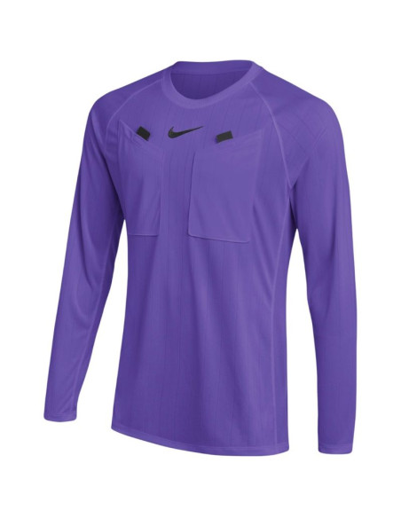 Koszulka męska nike dri-fit referee iii longsleeve fioletowa hv8326 560 l