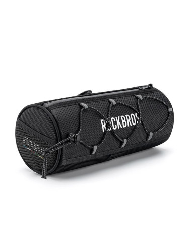 Torba rowerowa rockbros tl002 road to sky 1,5 l na kierownicę wodoodporna - czarna