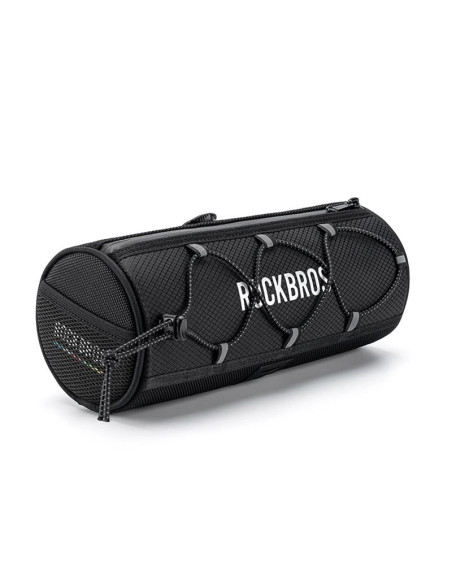 Torba rowerowa rockbros tl002 road to sky 1,5 l na kierownicę wodoodporna - czarna