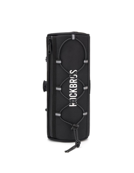 Torba rowerowa rockbros tl002 road to sky 1,5 l na kierownicę wodoodporna - czarna