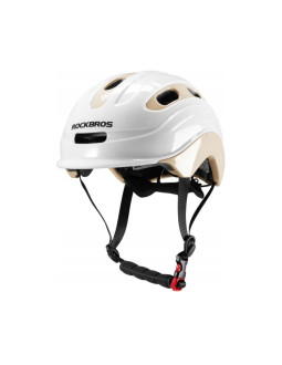 Rockbros dziecięcy kask 1010006005 (54-58cm) biały