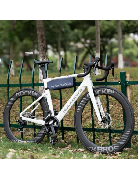 Torba rowerowa rockbros as-140 road to sky wodoodporna pod ramę 1,7 l - niebieska