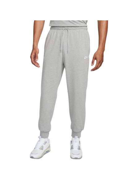 Spodnie męskie nike club knit jogger szare fq4330 063 m
