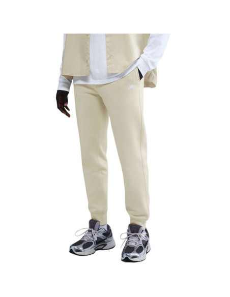 Spodnie męskie nike club bb jogger kremowe fn3787 229 xl