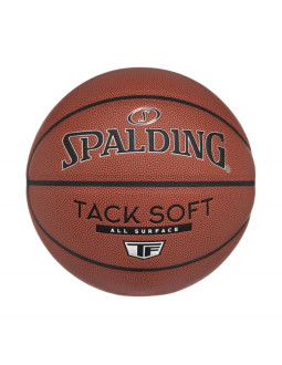 Piłka koszykowa spalding tack soft brązowa 76941z 7