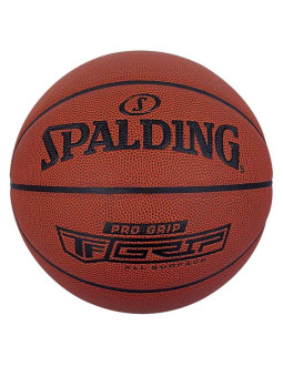 Piłka do koszykówki spalding pro grip brązowa 76874z