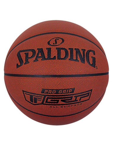 Piłka do koszykówki spalding pro grip brązowa 76874z