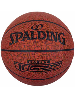 Piłka do koszykówki spalding pro grip brązowa 76874z 2