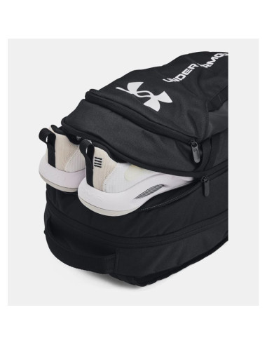 Under armour ua hustle 6.0 plecak plecak turystyczny czarny poliester