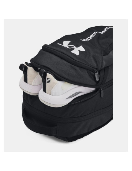 Under armour ua hustle 6.0 plecak plecak turystyczny czarny poliester