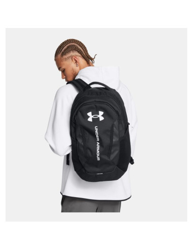 Under armour ua hustle 6.0 plecak plecak turystyczny czarny poliester