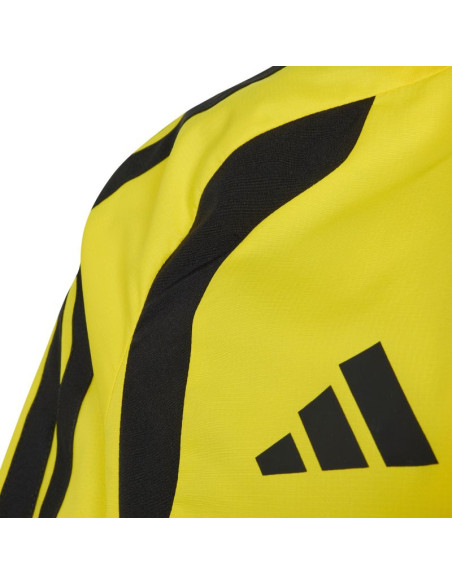 Kurtka dla dzieci adidas tiro 26 competition all weather żółta ks9918