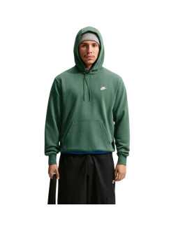 Bluza męska nike club ft po hoodie zielona fn3866 323