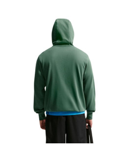 Bluza męska nike club ft po hoodie zielona fn3866 323 2