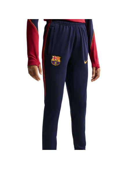 Spodnie dla dzieci nike fc barcelona strike granatowe ii2809 498