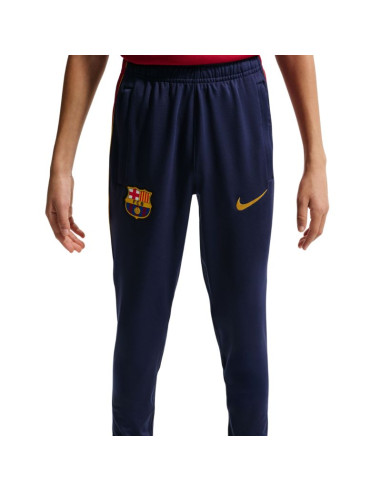 Spodnie dla dzieci nike fc barcelona strike granatowe ii2809 498