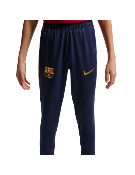 Spodnie dla dzieci nike fc barcelona strike granatowe ii2809 498