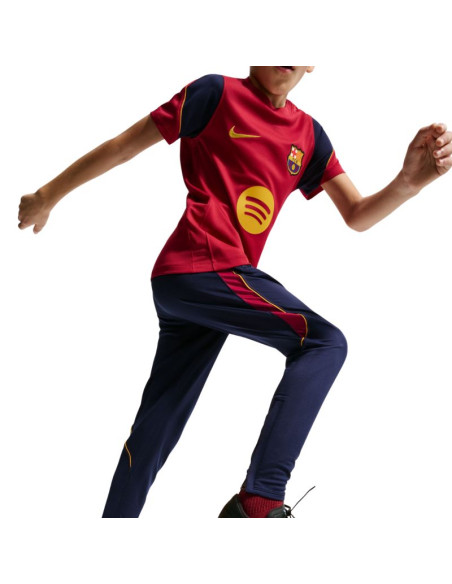 Spodnie dla dzieci nike fc barcelona strike granatowe ii2809 498