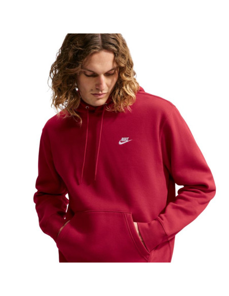 Bluza męska nike club bb czerwona fn3859 608