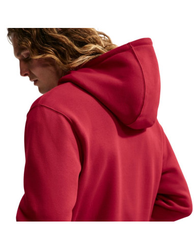 Bluza męska nike club bb czerwona fn3859 608
