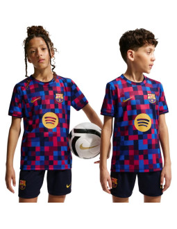 Koszulka dla dzieci nike fc barcelona bordowo-niebieska ii1752 621