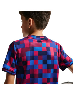 Koszulka dla dzieci nike fc barcelona bordowo-niebieska ii1752 621 2