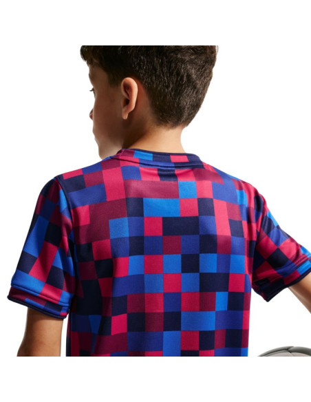 Koszulka dla dzieci nike fc barcelona bordowo-niebieska ii1752 621
