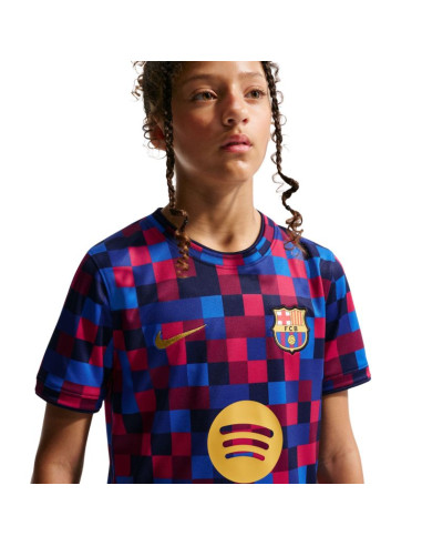 Koszulka dla dzieci nike fc barcelona bordowo-niebieska ii1752 621