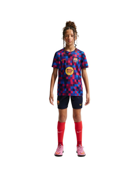 Koszulka dla dzieci nike fc barcelona bordowo-niebieska ii1752 621