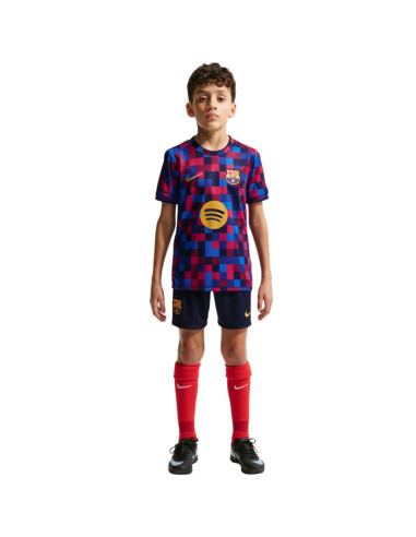 Koszulka dla dzieci nike fc barcelona bordowo-niebieska ii1752 621
