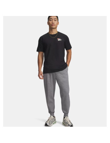 Spodnie męskie under armour rival fleece joggers szare 1379774 025 m
