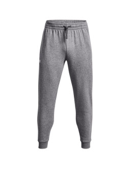 Spodnie męskie under armour rival fleece joggers szare 1379774 025 xl