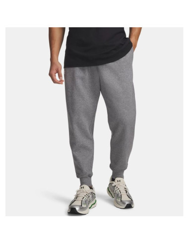 Spodnie męskie under armour rival fleece joggers szare 1379774 025 xl